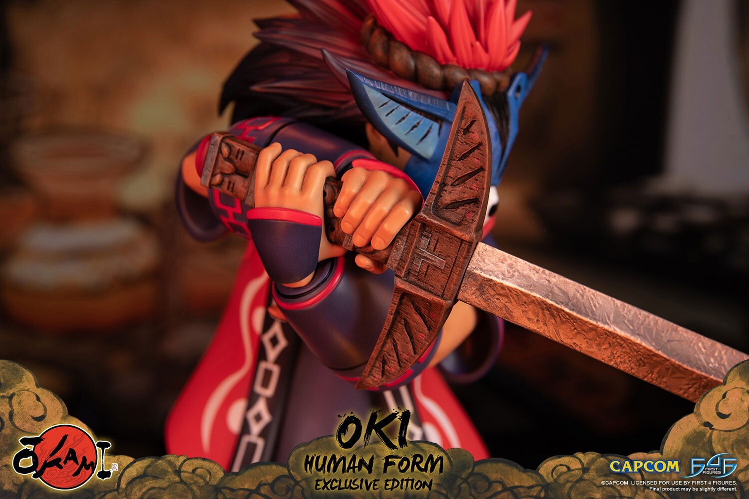 Ookami - Okikurumi - Human Form, Exclusive Edition (First 4 Figures) photo 10