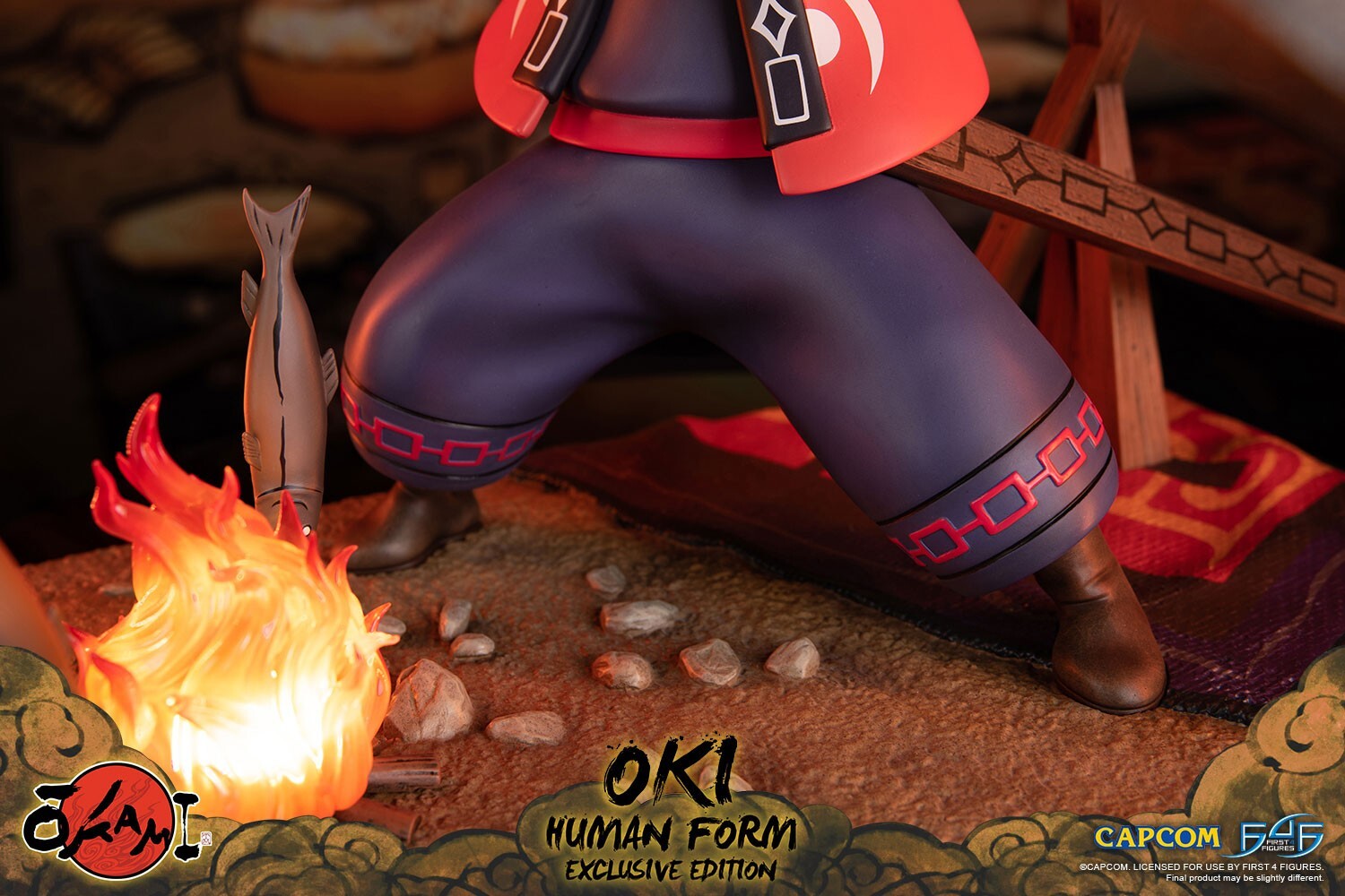 Ookami - Okikurumi - Human Form, Exclusive Edition (First 4 Figures) photo 11
