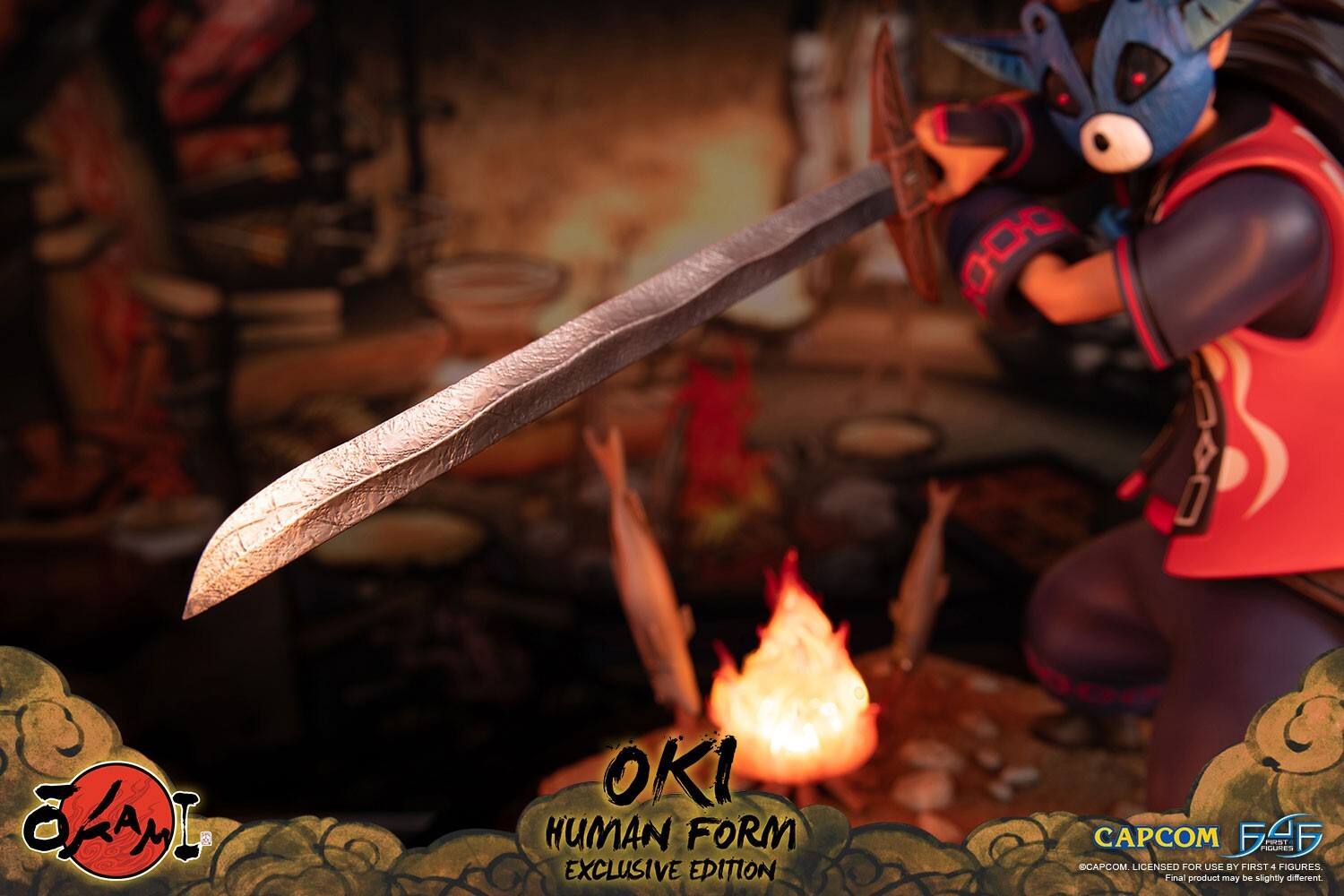 Ookami - Okikurumi - Human Form, Exclusive Edition (First 4 Figures) photo 15