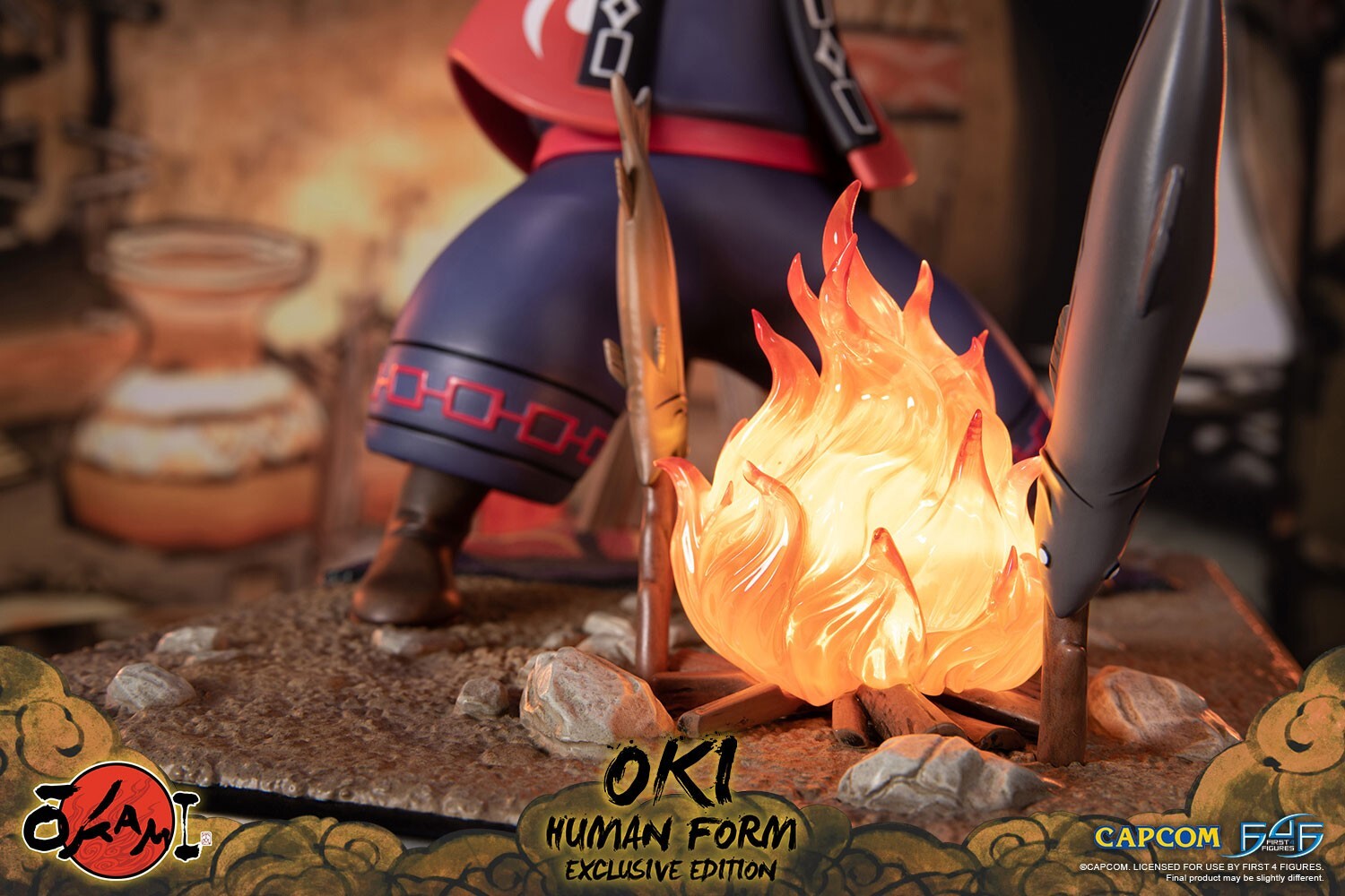 Ookami - Okikurumi - Human Form, Exclusive Edition (First 4 Figures) photo 18