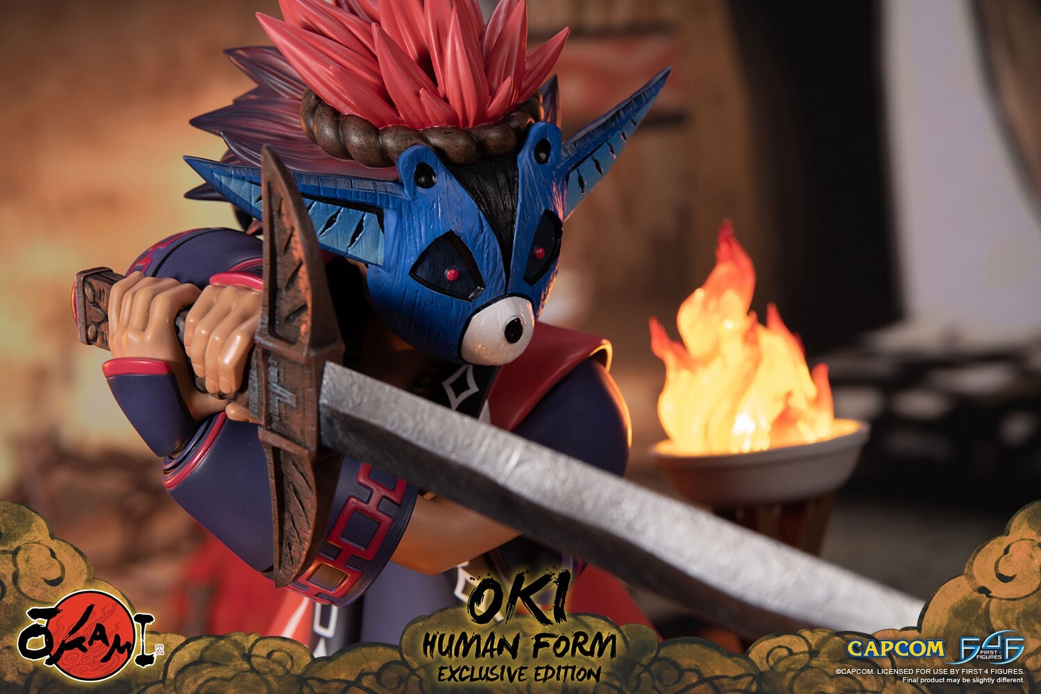 Ookami - Okikurumi - Human Form, Exclusive Edition (First 4 Figures) photo 21