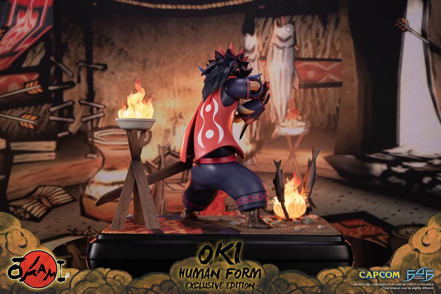 Ookami - Okikurumi - Human Form, Exclusive Edition (First 4 Figures) photo 23