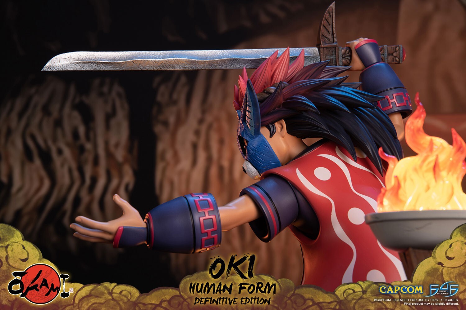 Ookami - Okikurumi - Human Form, Definitive Edition (First 4 Figures) photo 2