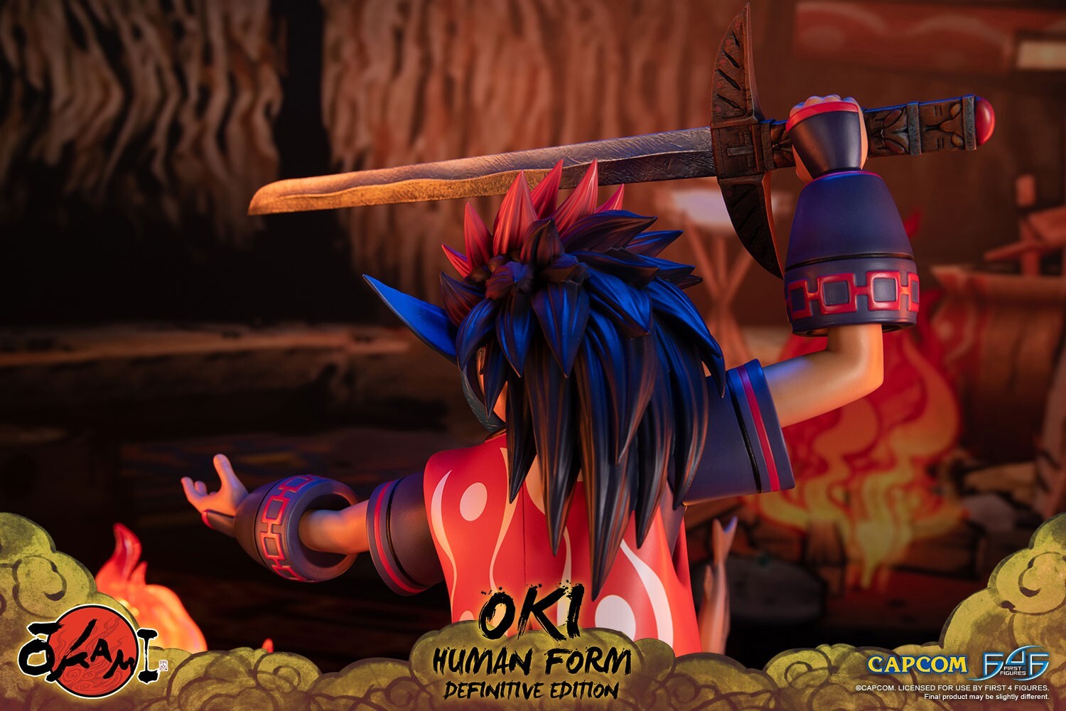 Ookami - Okikurumi - Human Form, Definitive Edition (First 4 Figures) photo 5