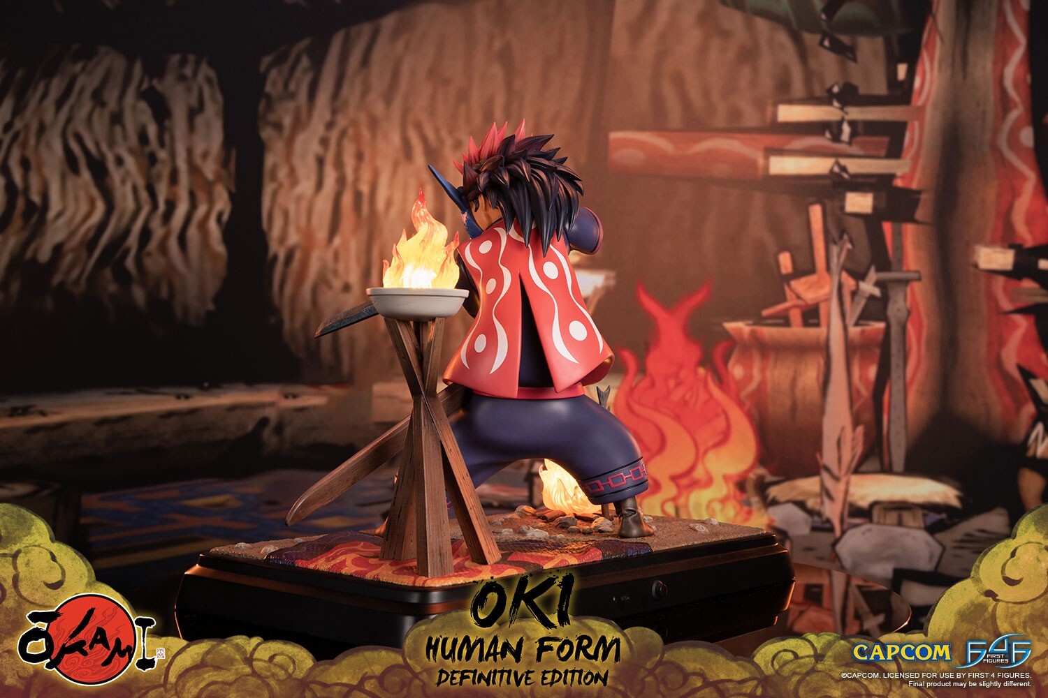 Ookami - Okikurumi - Human Form, Definitive Edition (First 4 Figures) photo 7