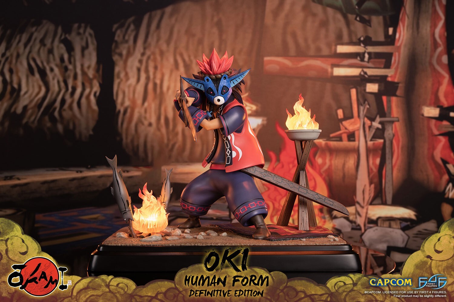 Ookami - Okikurumi - Human Form, Definitive Edition (First 4 Figures) photo 9