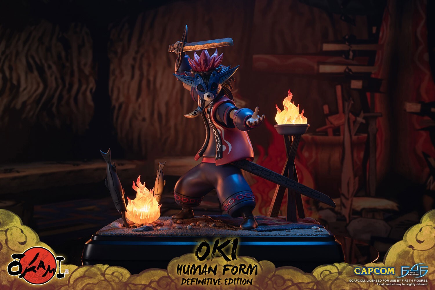Ookami - Okikurumi - Human Form, Definitive Edition (First 4 Figures) photo 10