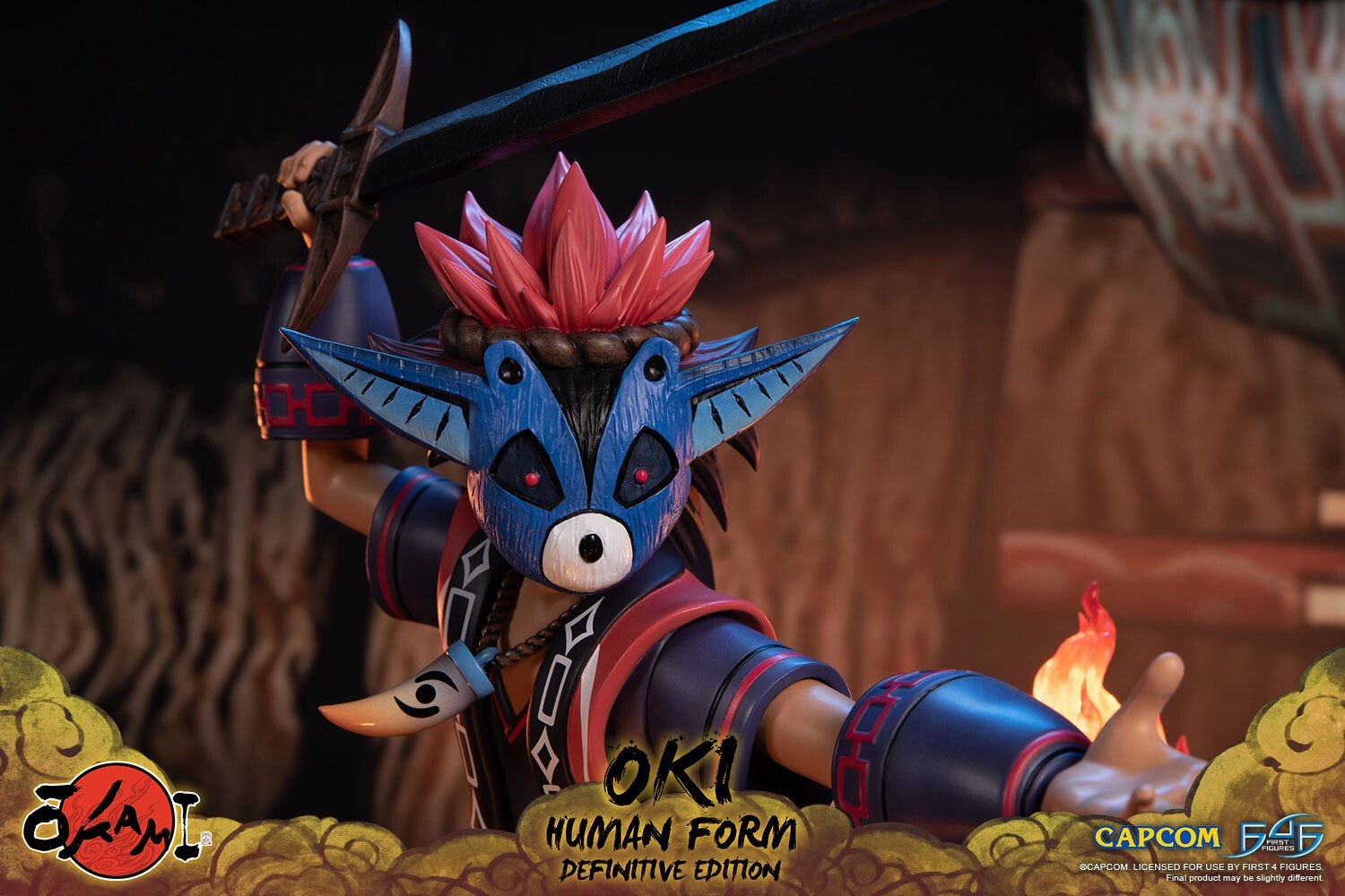 Ookami - Okikurumi - Human Form, Definitive Edition (First 4 Figures) photo 14