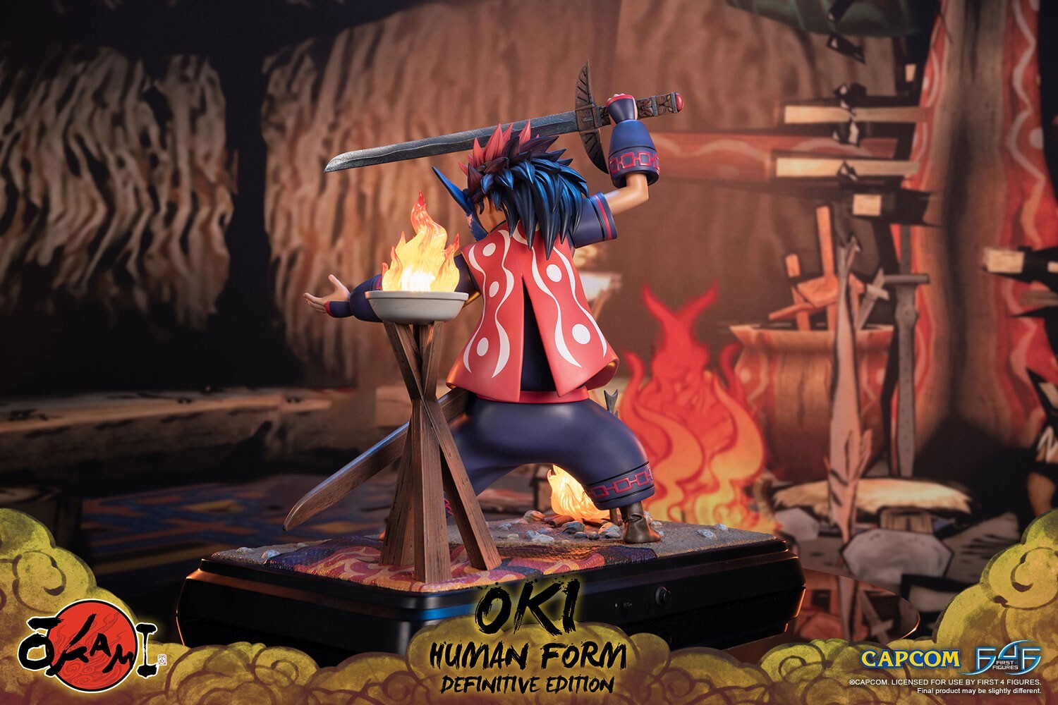 Ookami - Okikurumi - Human Form, Definitive Edition (First 4 Figures) photo 15