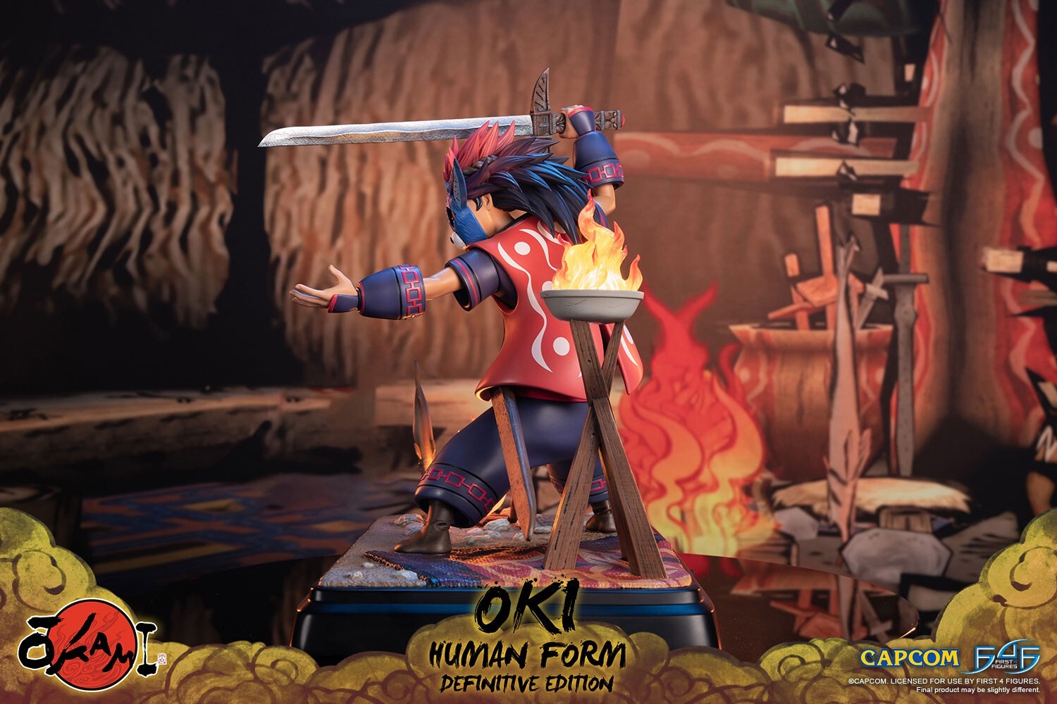Ookami - Okikurumi - Human Form, Definitive Edition (First 4 Figures) photo 16