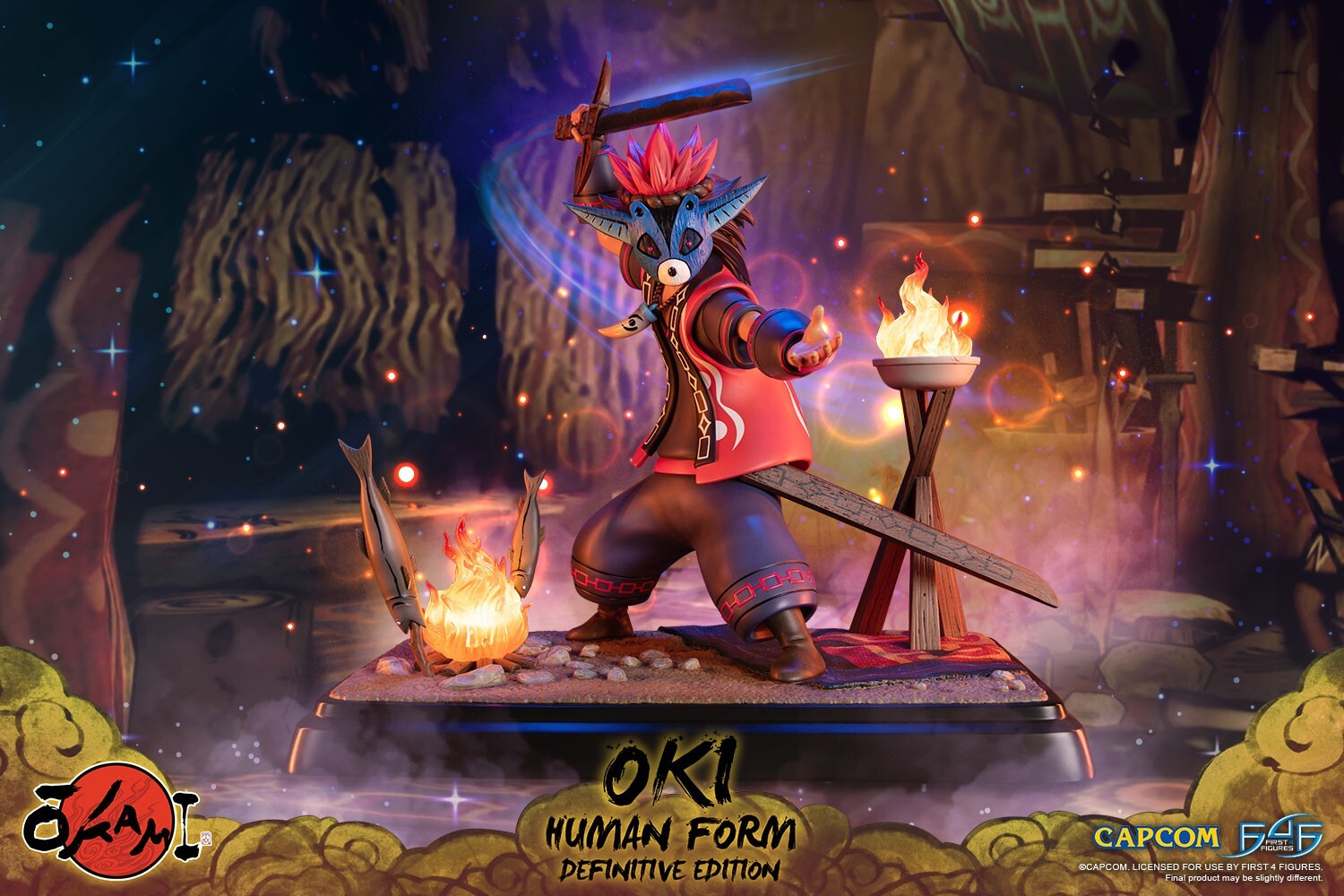 Ookami - Okikurumi - Human Form, Definitive Edition (First 4 Figures) photo 25