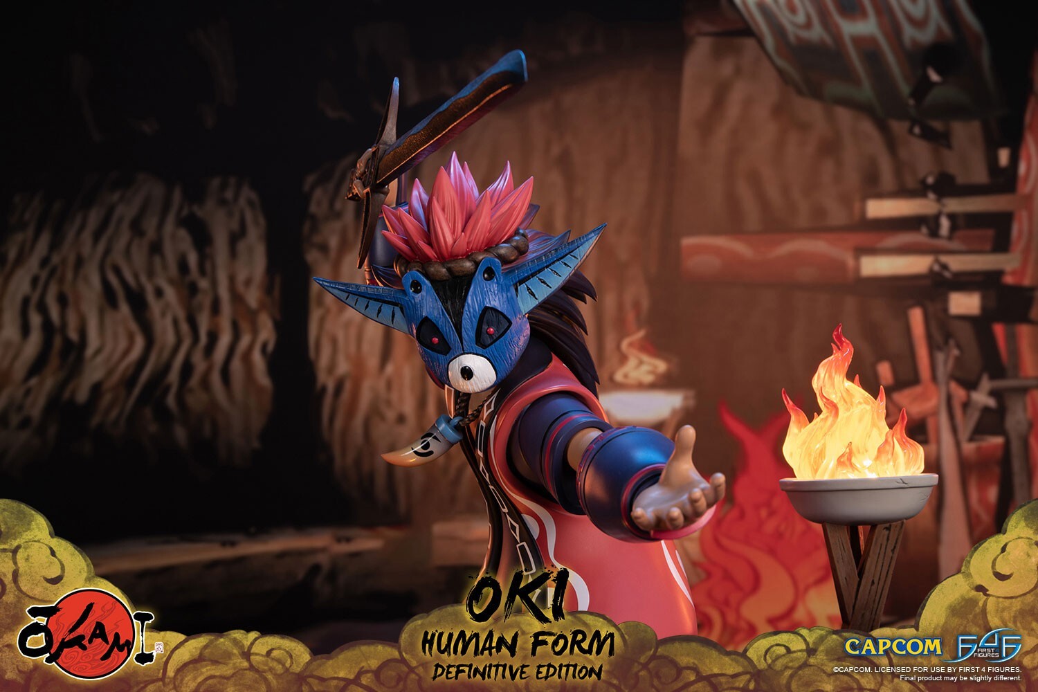 Ookami - Okikurumi - Human Form, Definitive Edition (First 4 Figures) photo 28