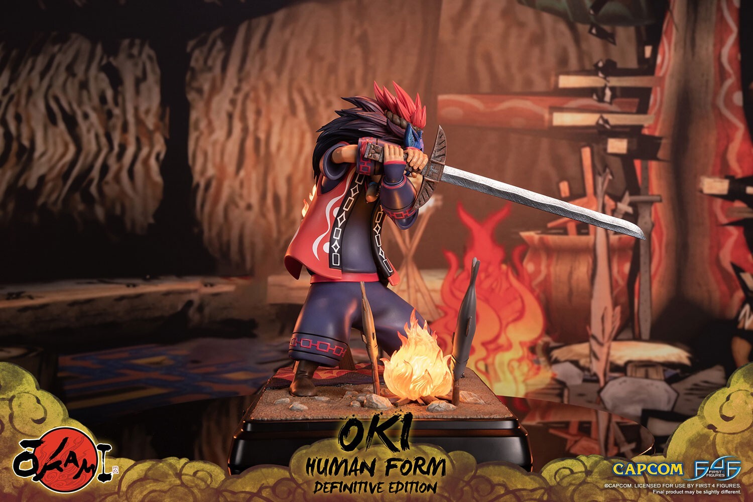 Ookami - Okikurumi - Human Form, Definitive Edition (First 4 Figures) photo 30