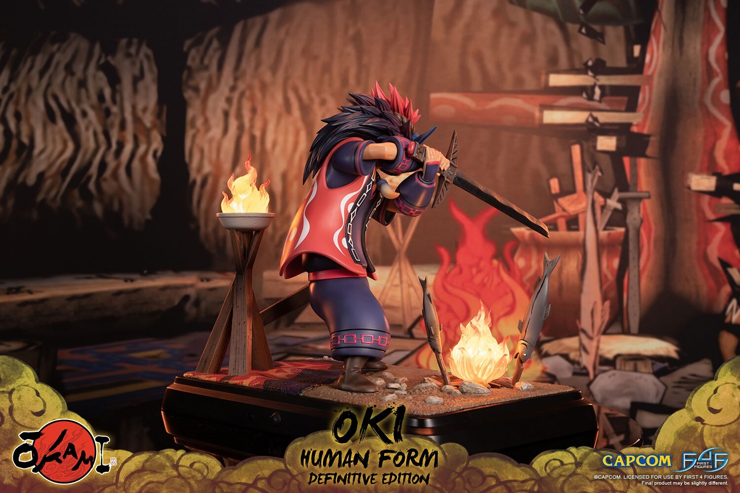 Ookami - Okikurumi - Human Form, Definitive Edition (First 4 Figures) photo 31
