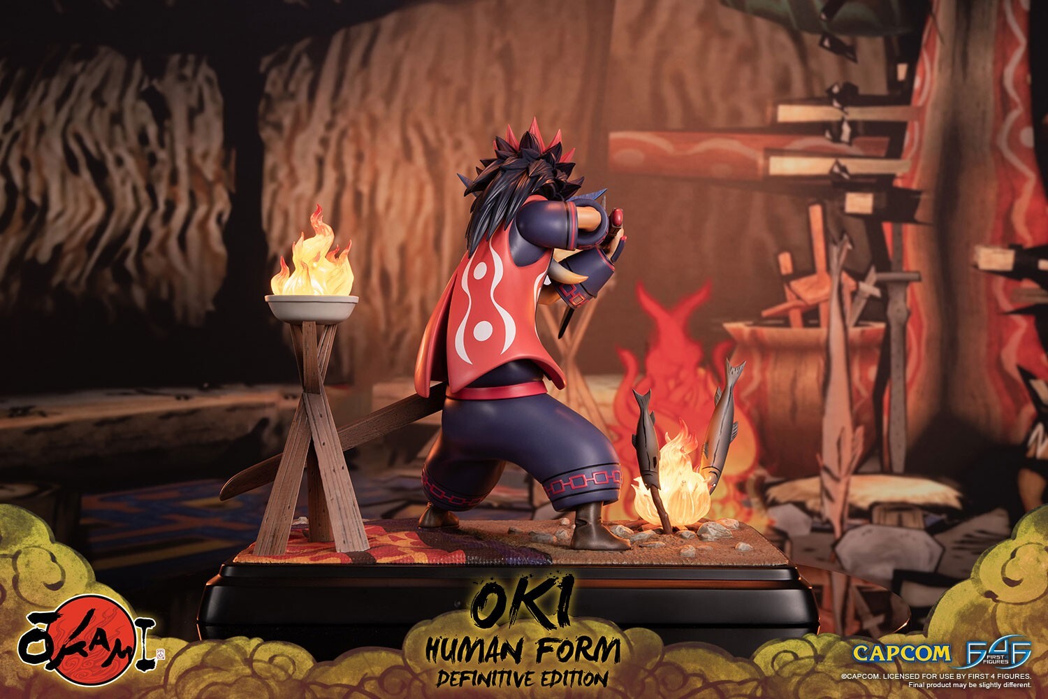 Ookami - Okikurumi - Human Form, Definitive Edition (First 4 Figures) photo 32