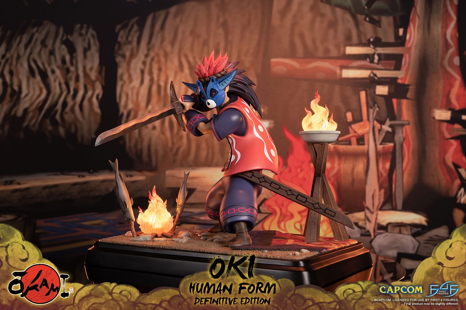 Ookami - Okikurumi - Human Form, Definitive Edition (First 4 Figures) photo 33