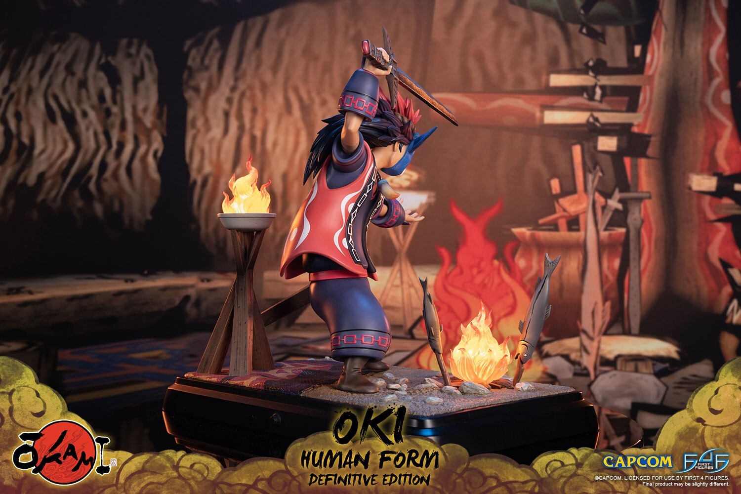 Ookami - Okikurumi - Human Form, Definitive Edition (First 4 Figures) photo 35