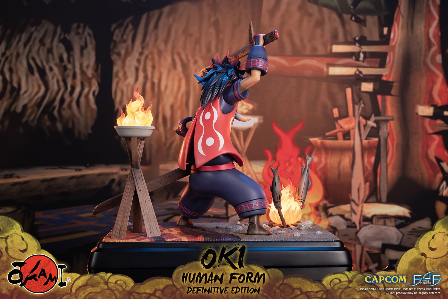 Ookami - Okikurumi - Human Form, Definitive Edition (First 4 Figures) photo 36