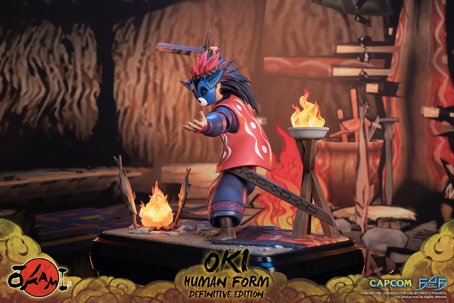 Ookami - Okikurumi - Human Form, Definitive Edition (First 4 Figures) photo 37