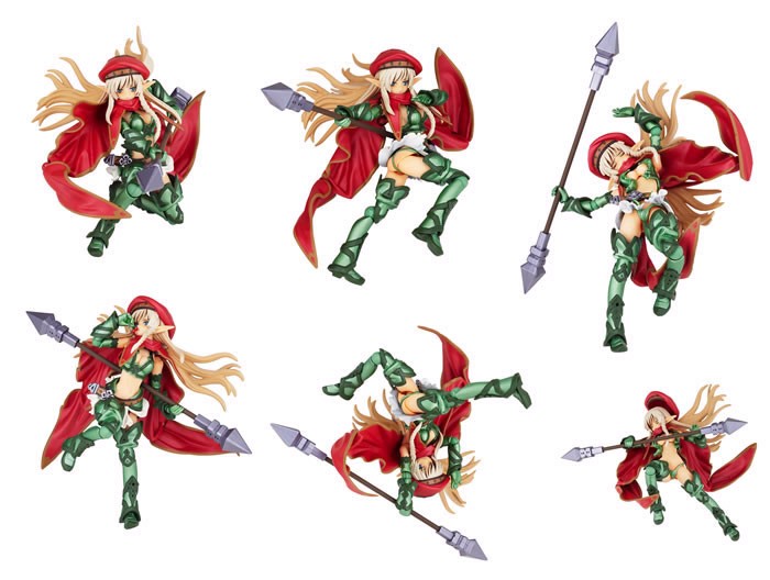 Queen's Blade - Alleyne - Legacy of Revoltech (LR-019) - Revoltech (QB-007) - 1/12 (Kaiyodo) photo 9