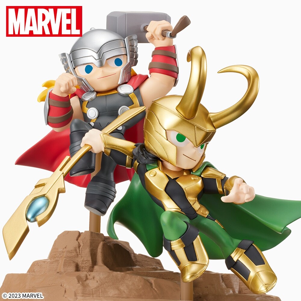 Marvel Super-Heroes - Loki - Thor - Luminasta (SEGA)
