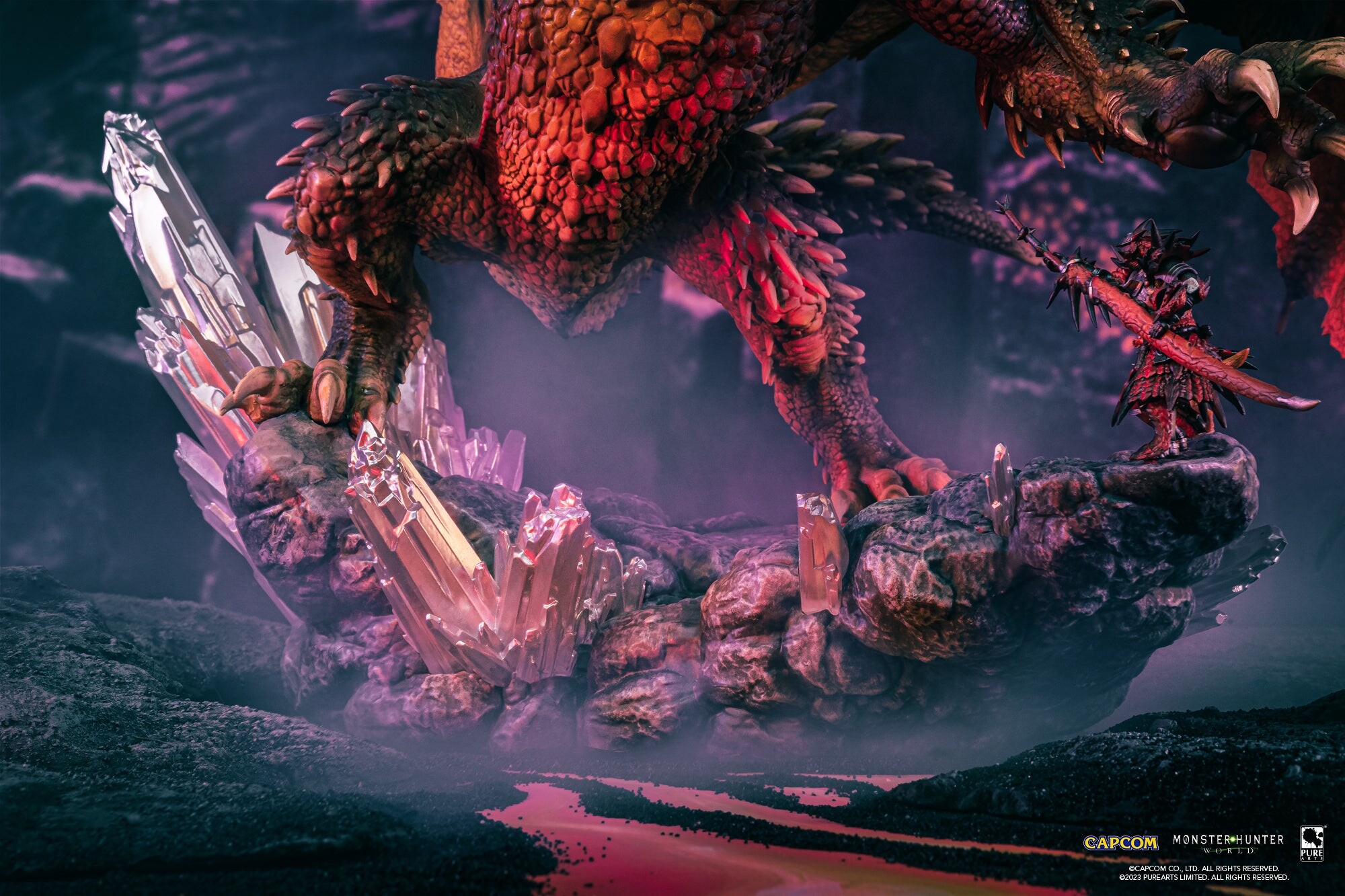Monster Hunter World - Hunter - Nergigante - Otomo Airou - 1/26 (Pure Arts) photo 4