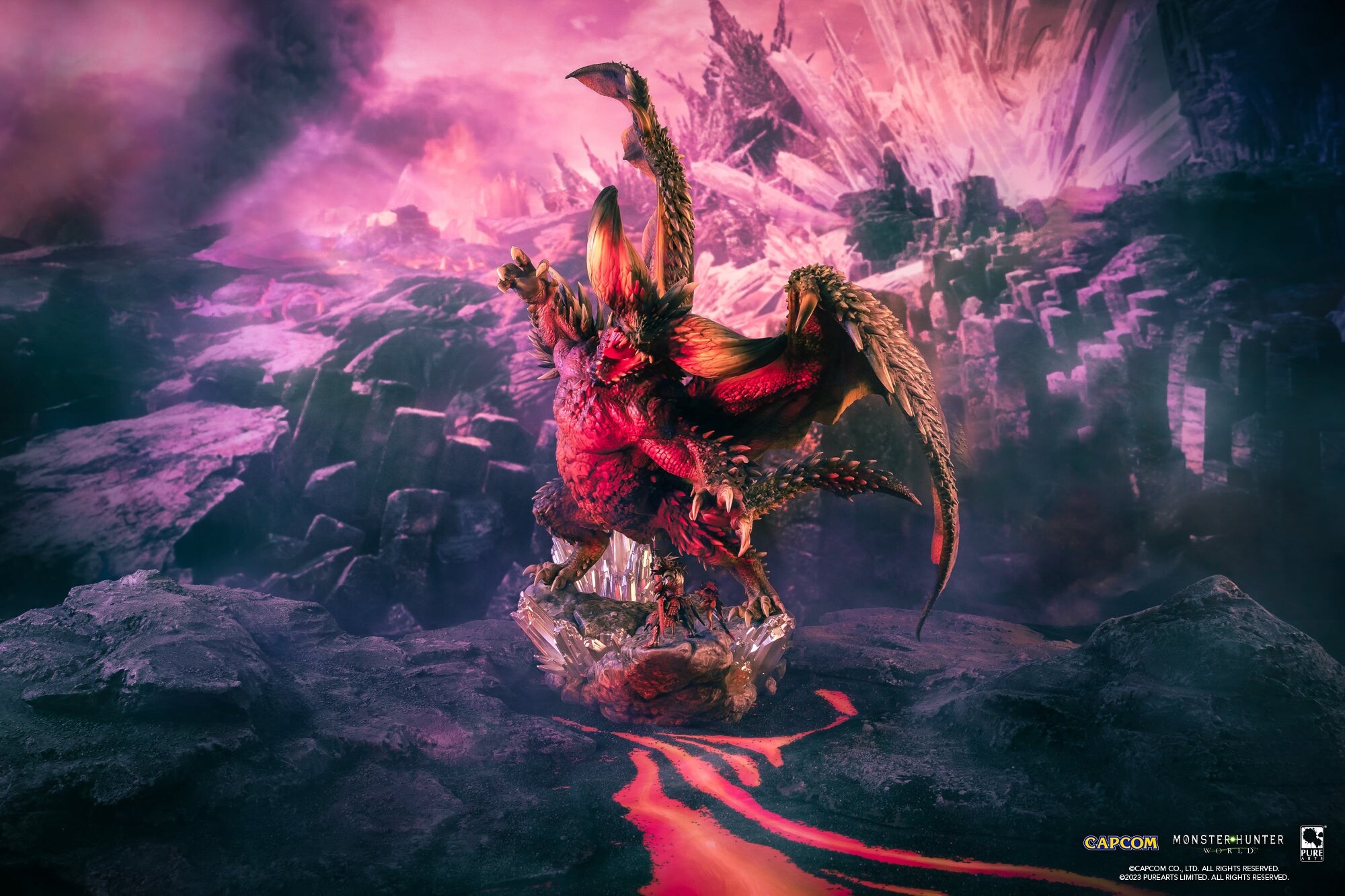 Monster Hunter World - Hunter - Nergigante - Otomo Airou - 1/26 (Pure Arts) photo 14