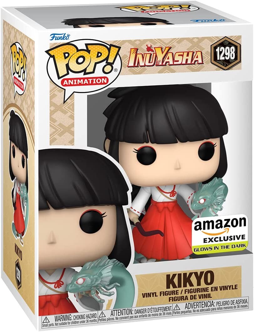 Sengoku Otogizoushi: InuYasha - Kikyou - POP! Animation  (1298) - POP! Vinyl - Glow in the Dark (Amazon Japan, Funko Toys) photo 2