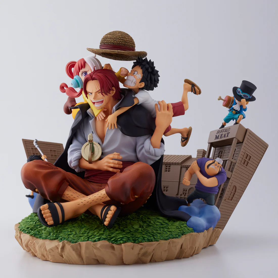One Piece Film Red - Akagami no Shanks - Monkey D. Luffy - Portgas D. Ace - Sabo - Uta - Super Master Stars Diorama - C104-kan Kakegae Cover Illustration (Bandai Spirits, Toei Animation) photo 11