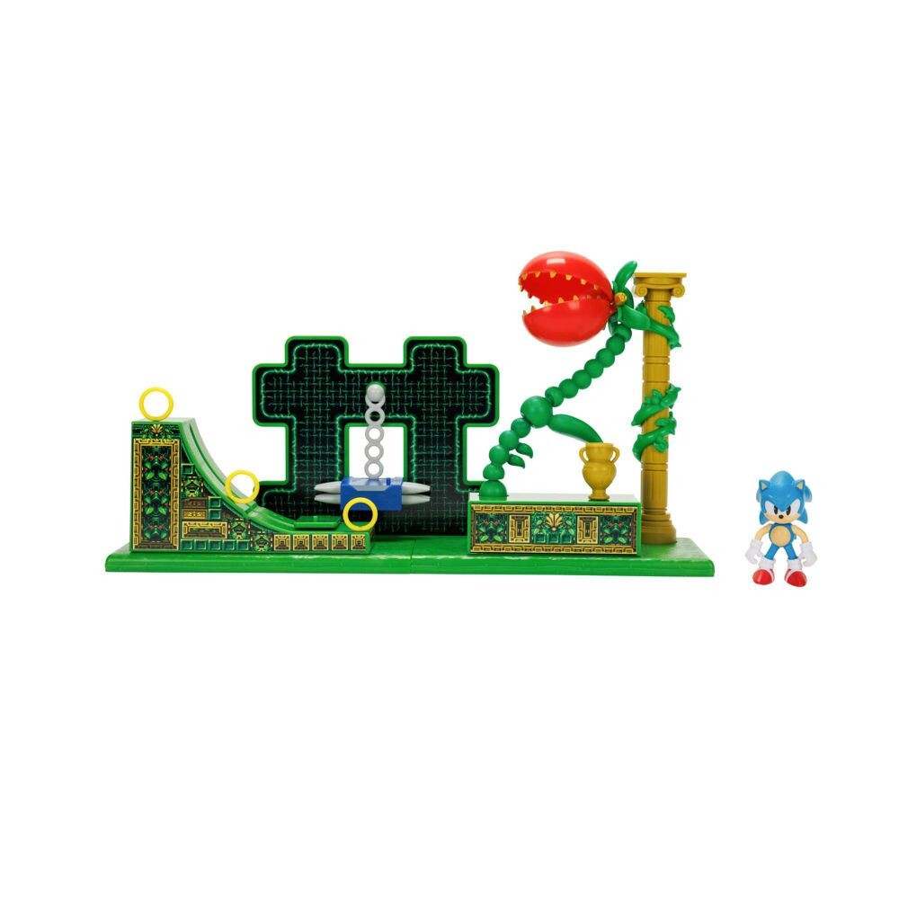 Sonic the Hedgehog - Sonic Diorama Playset - Stardust Speedway Zone Playset - Stardust Speedway Zone (Jakks Pacific) photo 5