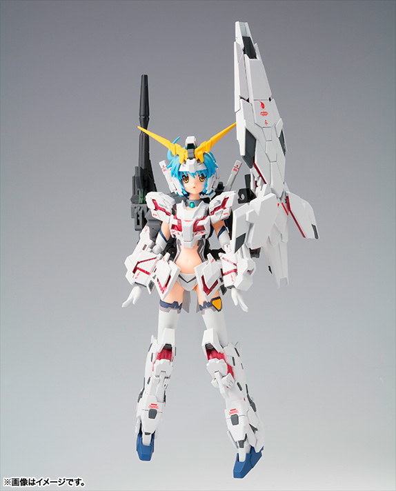 Kidou Senshi Gundam UC - RX-0 Unicorn Gundam - A.G.P. - MS Girl (Bandai)