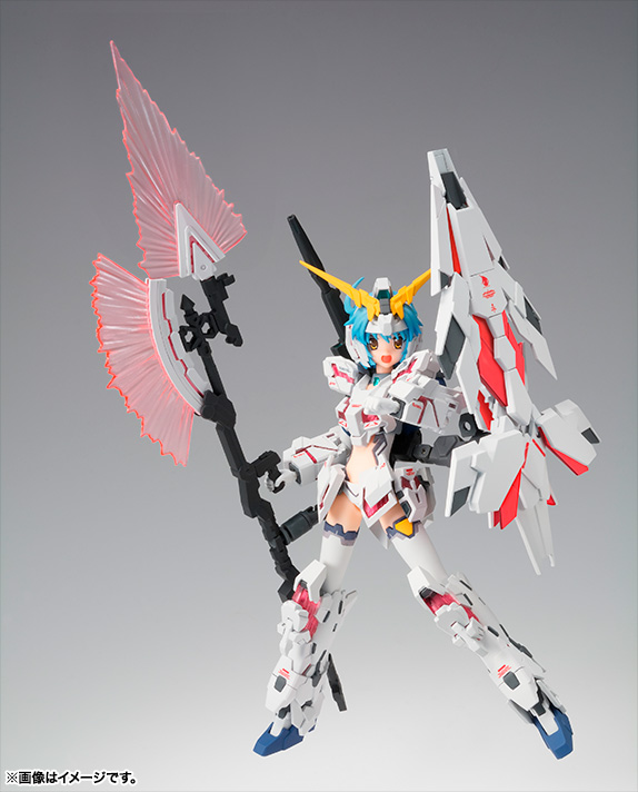 Kidou Senshi Gundam UC - RX-0 Unicorn Gundam - A.G.P. - MS Girl (Bandai)
