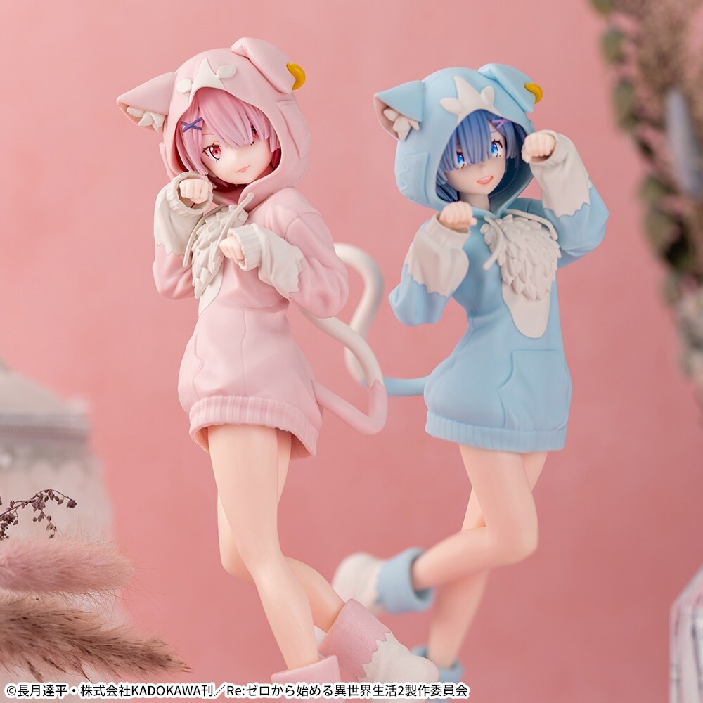 Re:Zero kara Hajimeru Isekai Seikatsu - Ram - Luminasta - Mofumofu Puck (SEGA)