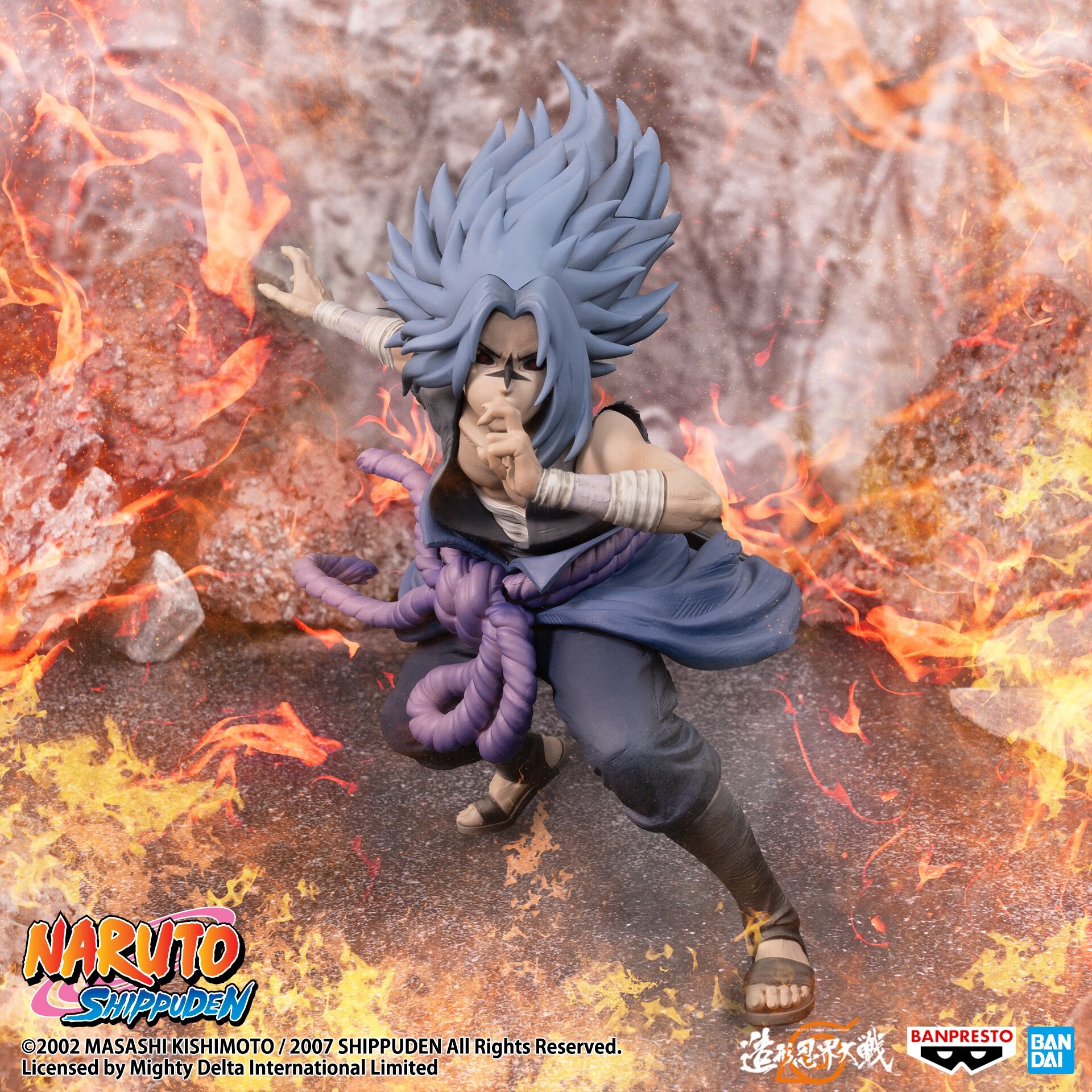 Naruto Shippuuden - Uchiha Sasuke - Figure Colosseum (Bandai Spirits) photo 3