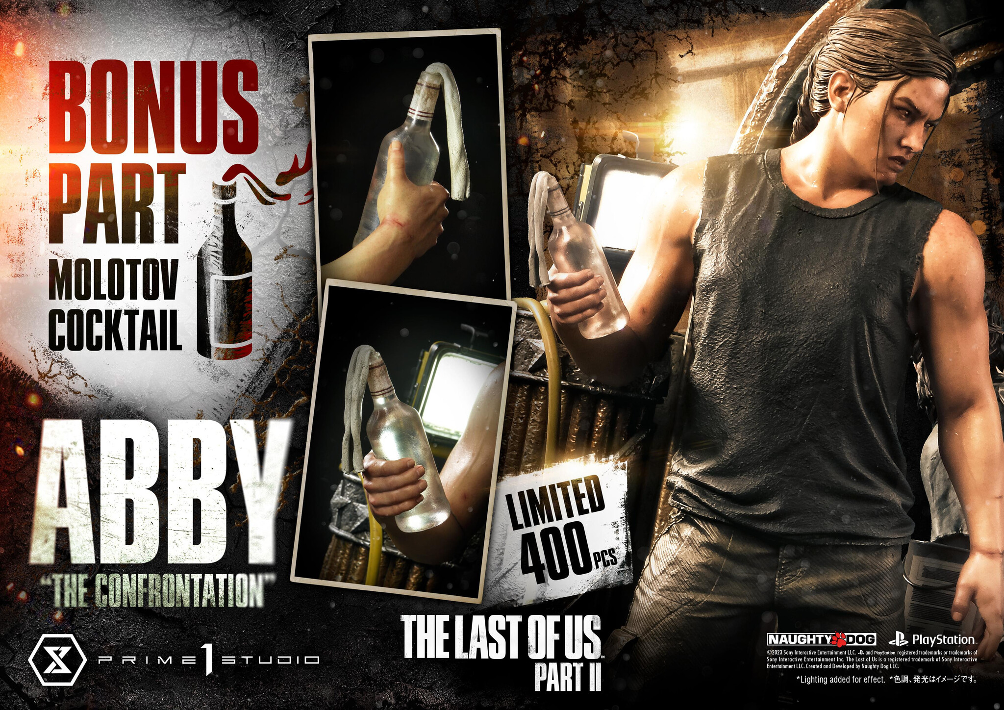 The Last of Us Part II - Abby - Ultimate Premium Masterline (UPMTLOU-01S) - 1/4 - Bonus Version, The Confrontation (Prime 1 Studio) photo 30