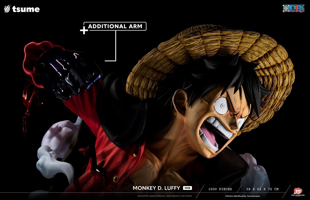 One Piece - Monkey D. Luffy - Bust - M.U.B - 1/1 (Tsume) photo 14