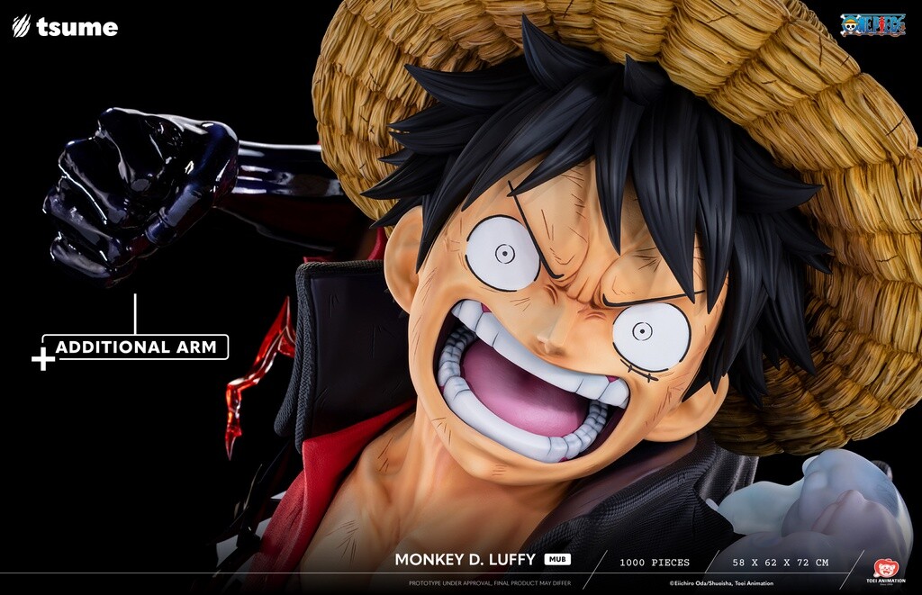 One Piece - Monkey D. Luffy - Bust - M.U.B - 1/1 (Tsume) photo 24