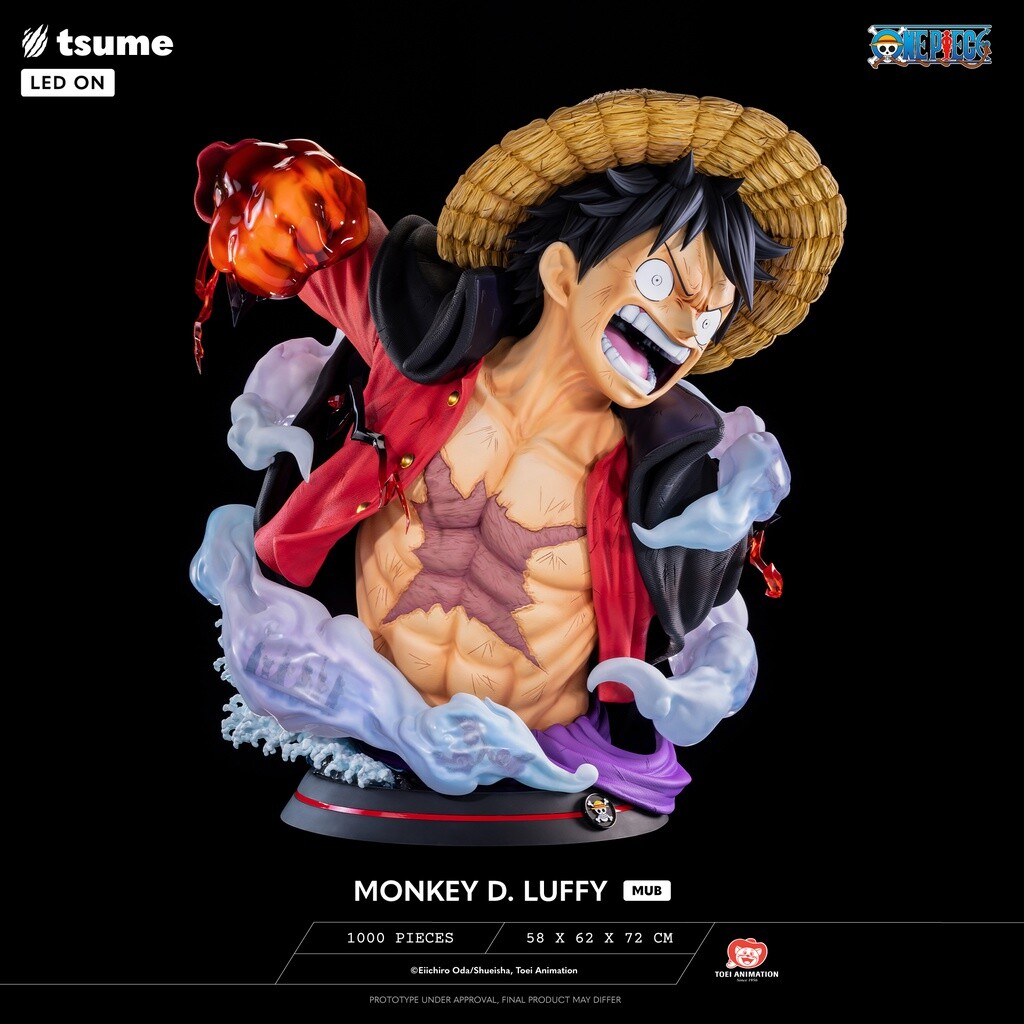 One Piece - Monkey D. Luffy - Bust - M.U.B - 1/1 (Tsume) photo 25