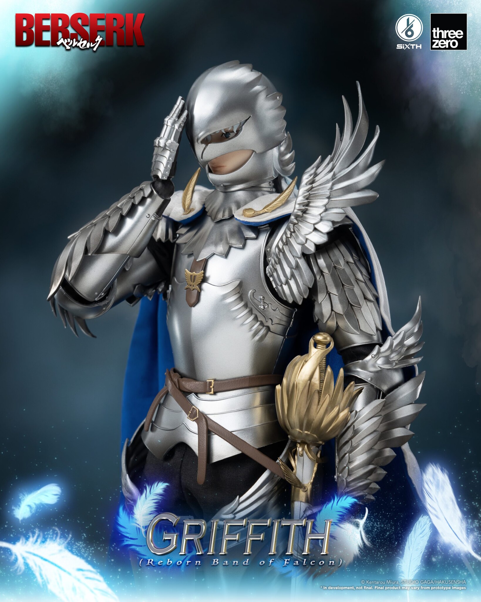 Berserk - Griffith - SiXTH - 1/6 - Reborn Band of Falcon Version (ThreeZero)