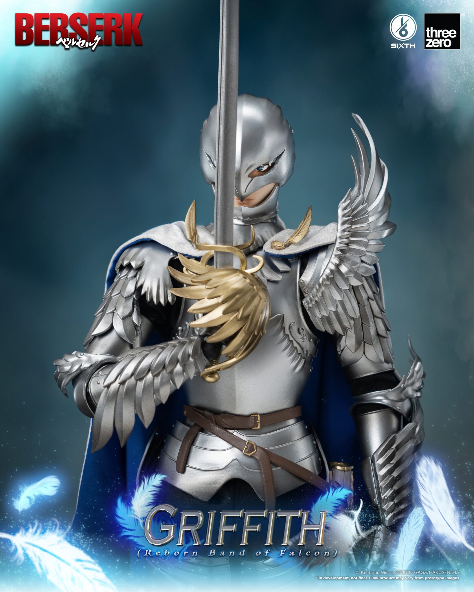 Berserk - Griffith - SiXTH - 1/6 - Reborn Band of Falcon Version (ThreeZero)