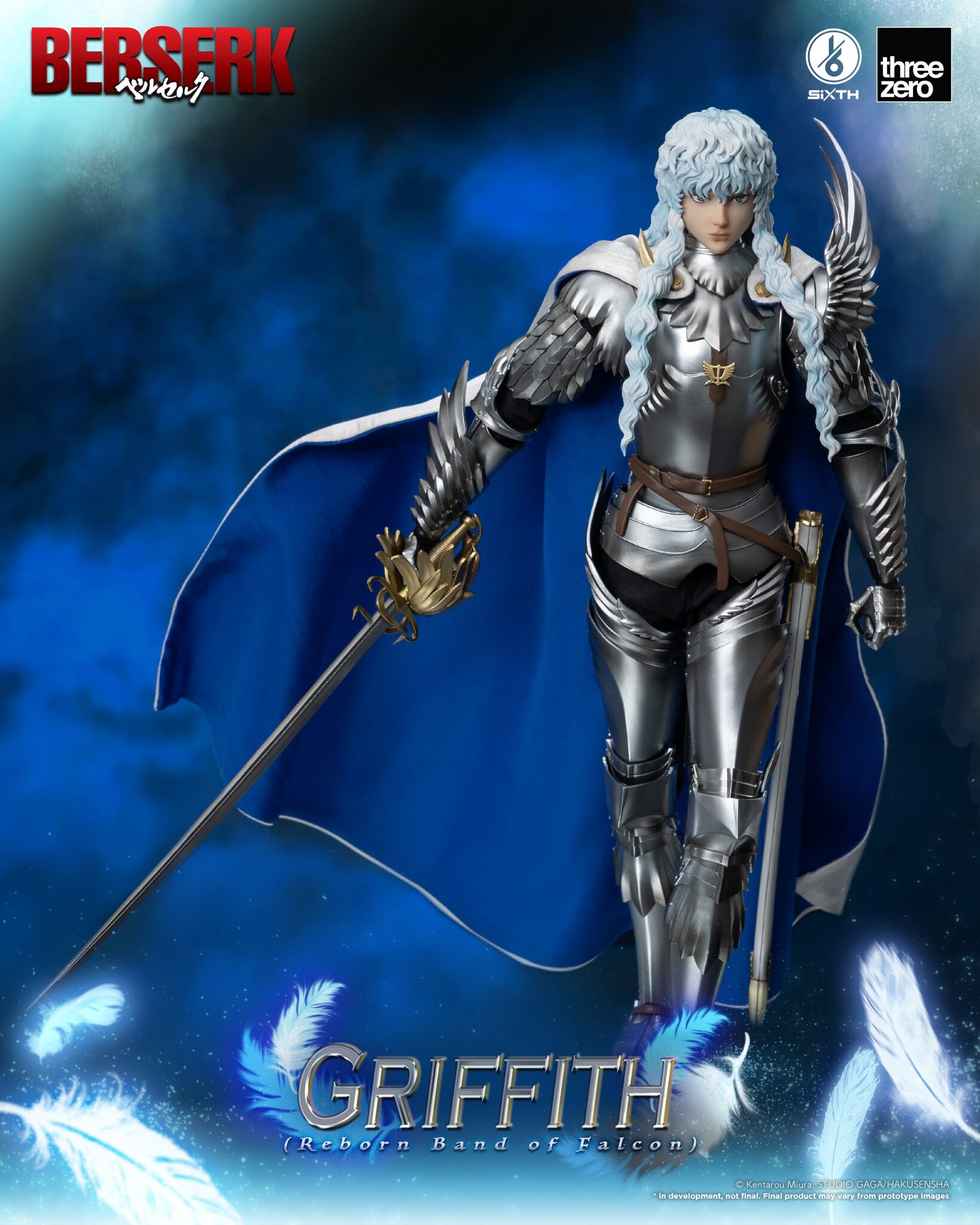 Berserk - Griffith - SiXTH - 1/6 - Reborn Band of Falcon Version (ThreeZero)
