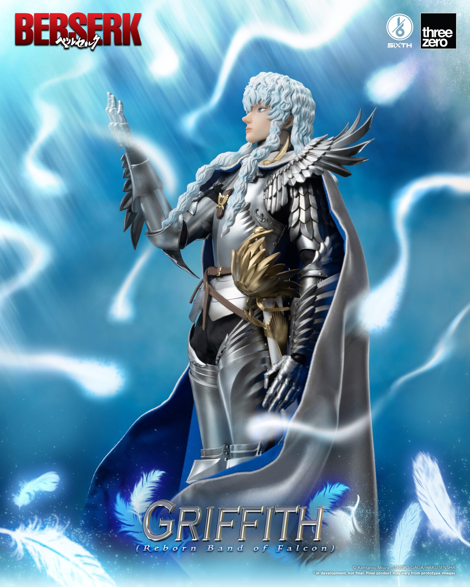 Berserk - Griffith - SiXTH - 1/6 - Reborn Band of Falcon Version (ThreeZero)