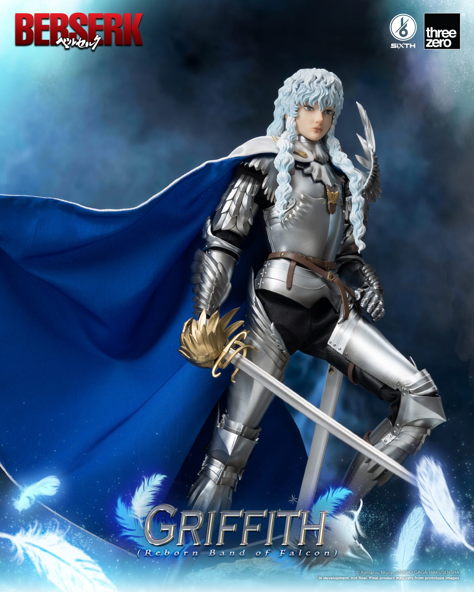 Berserk - Griffith - SiXTH - 1/6 - Reborn Band of Falcon Version (ThreeZero)