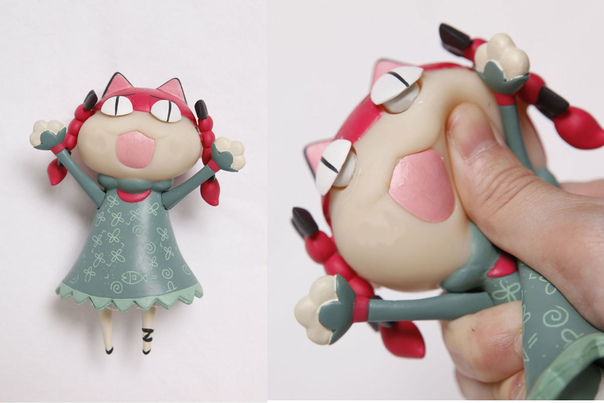 Touhou Project - Kaenbyou Rin - Rubber Figure - Orin (Pink Company)