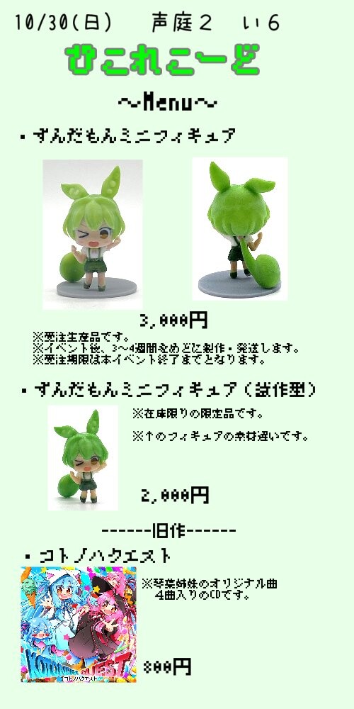Tohoku Zunko/Zundamon Project - Zundamon - Doujin Figure (Pikore Code) photo 3
