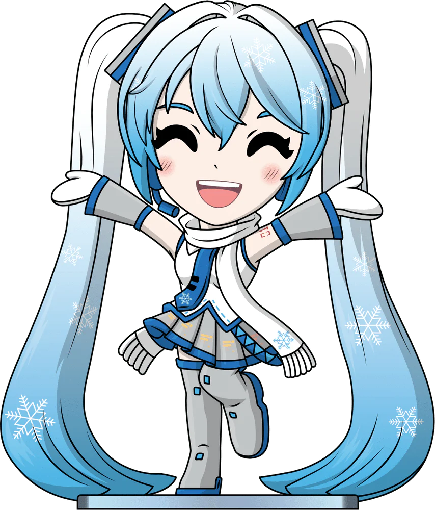 Piapro Characters - Hatsune Miku - Hatsune Miku x Youtooz - Youtooz (#449) - Snow Miku (Youtooz) photo 3