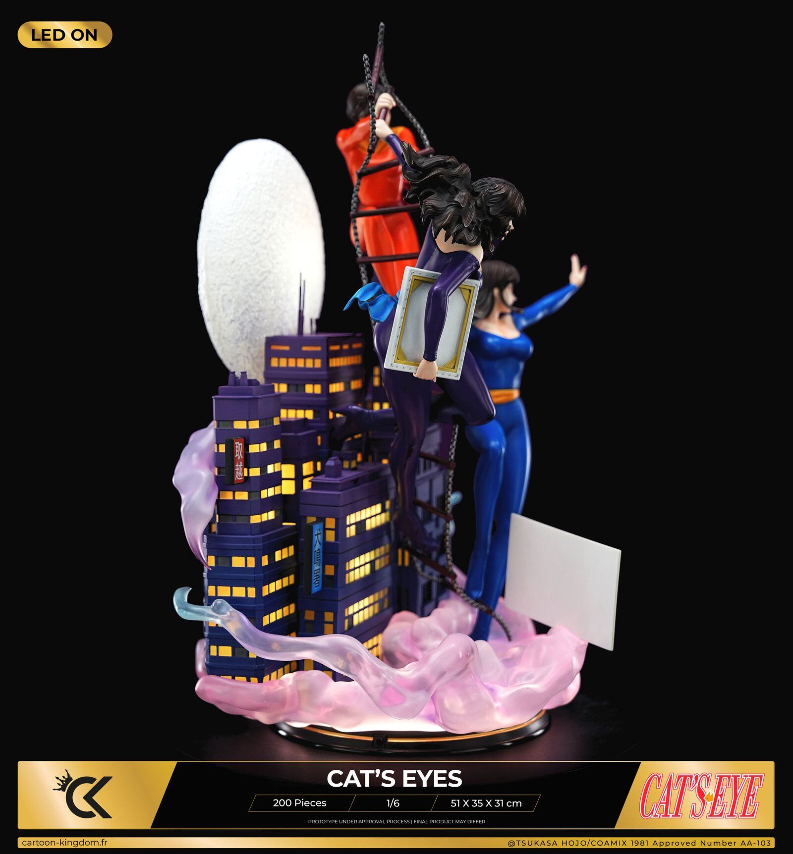 Cat's Eye - Kisugi Ai - Kisugi Hitomi - Kisugi Rui - 1/6 (Cartoon Kingdom) photo 2