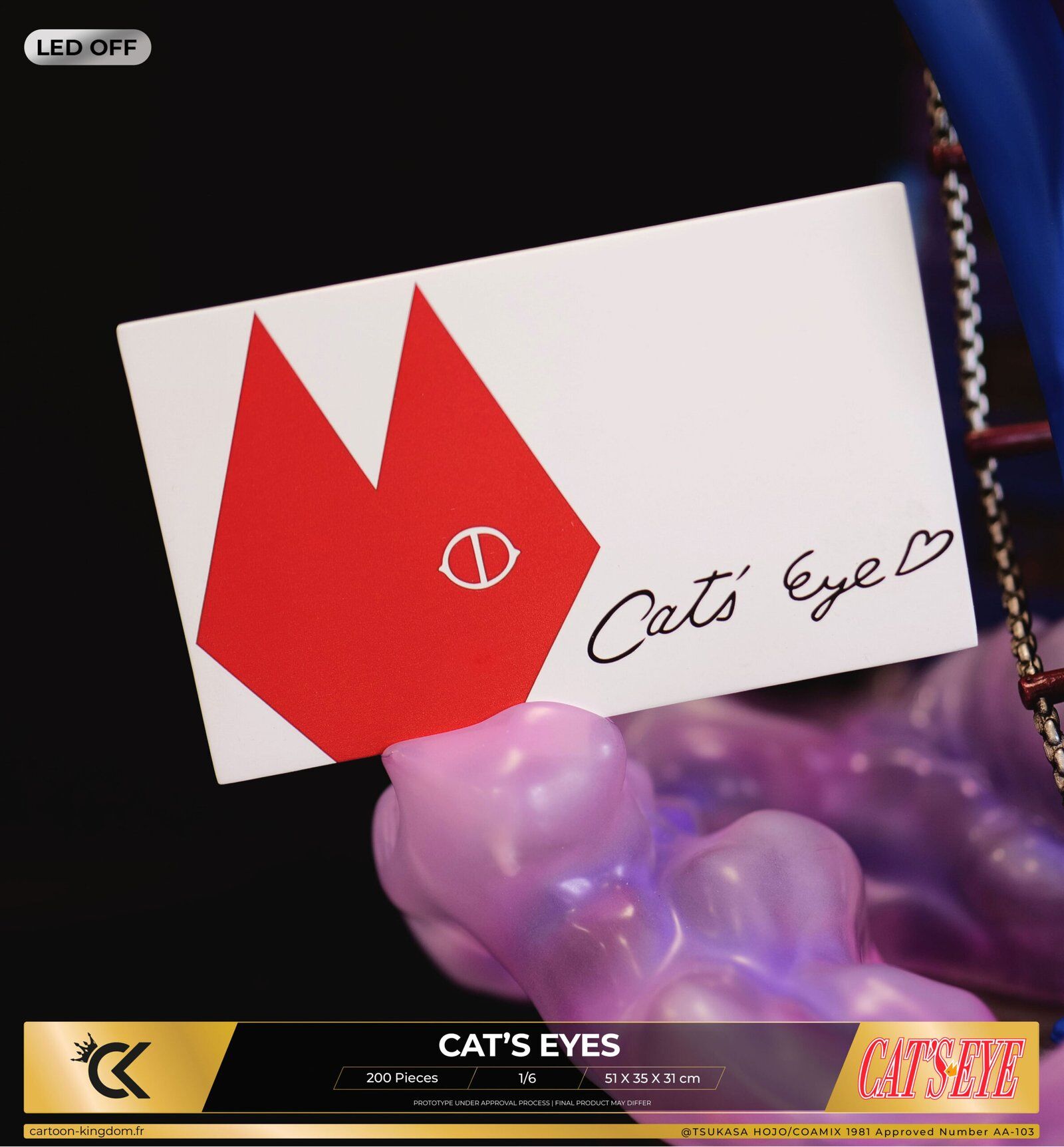 Cat's Eye - Kisugi Ai - Kisugi Hitomi - Kisugi Rui - 1/6 (Cartoon Kingdom) photo 4