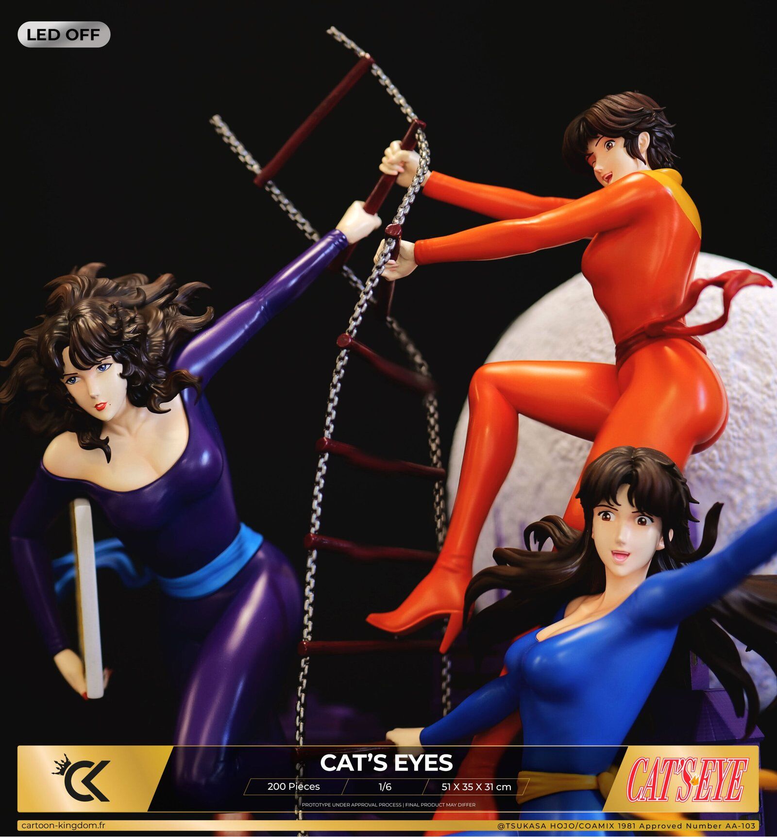 Cat's Eye - Kisugi Ai - Kisugi Hitomi - Kisugi Rui - 1/6 (Cartoon Kingdom) photo 5
