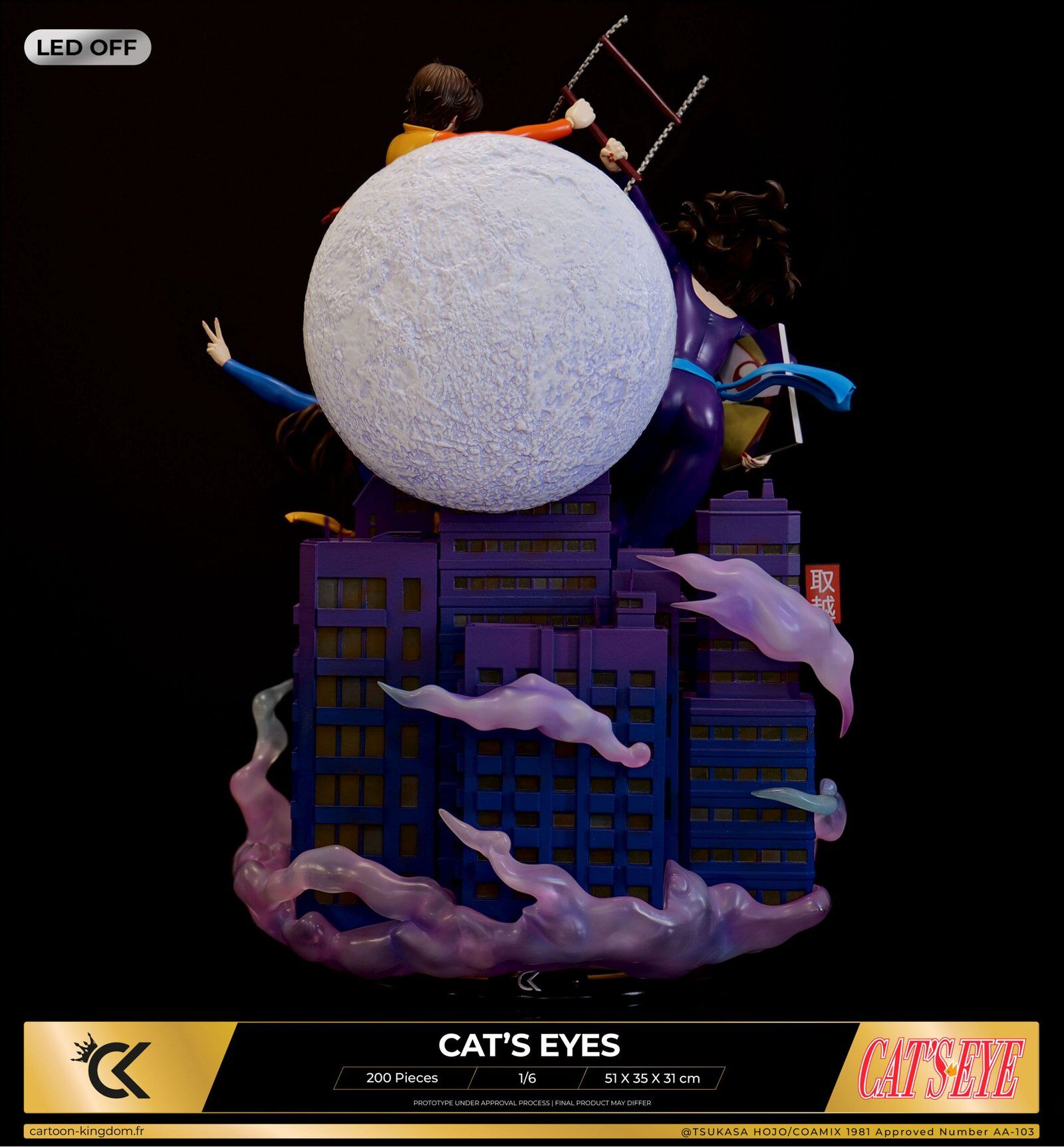 Cat's Eye - Kisugi Ai - Kisugi Hitomi - Kisugi Rui - 1/6 (Cartoon Kingdom) photo 13